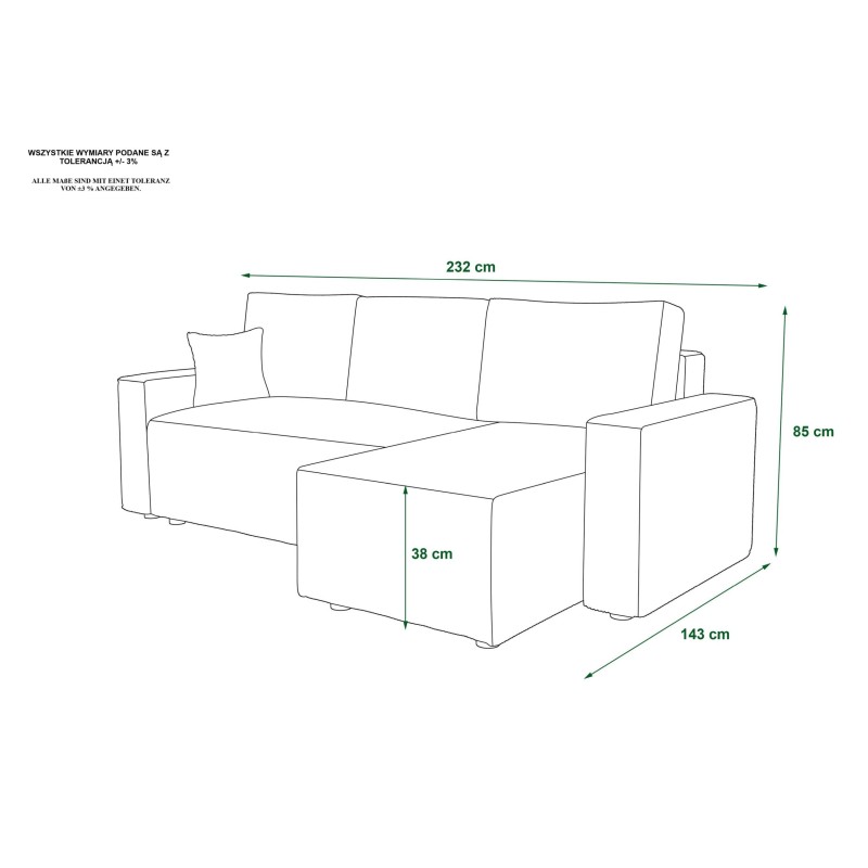 Narożnik AMBRO | CORNERO
