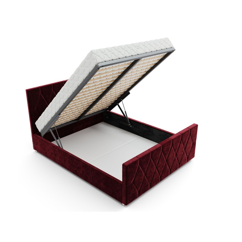 Łóżko tapicerowane ADA 140x200 | CORNERO