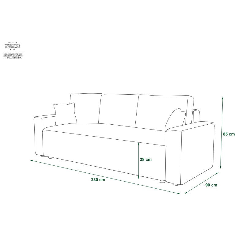 Kanapa AMBRO     | CORNERO