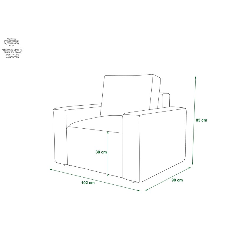 Fotel AMBRO | CORNERO
