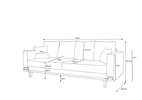 Kanapa Kristi – elegancja i funkcjonalność w jednym