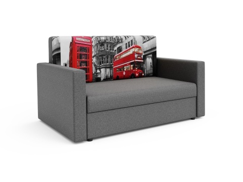 Sofa AMERYKANKA HEVEN 120 LONDON Tkanina SAWANA 21