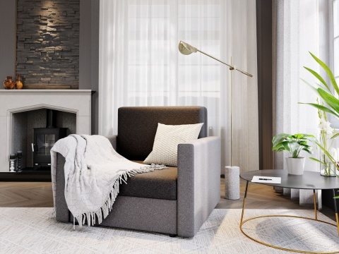 Sofa AMERYKANKA HAVEN 80 Tkanina SAWANA 05+21